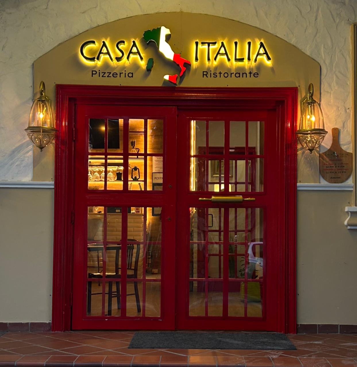Entrada de Casa Italia